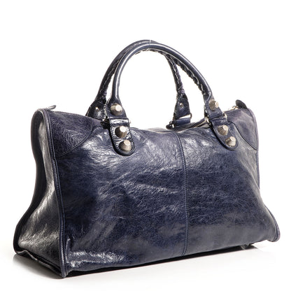 Balenciaga Agneau Giant 21 Silver Hardware Work Officier 4 of 11