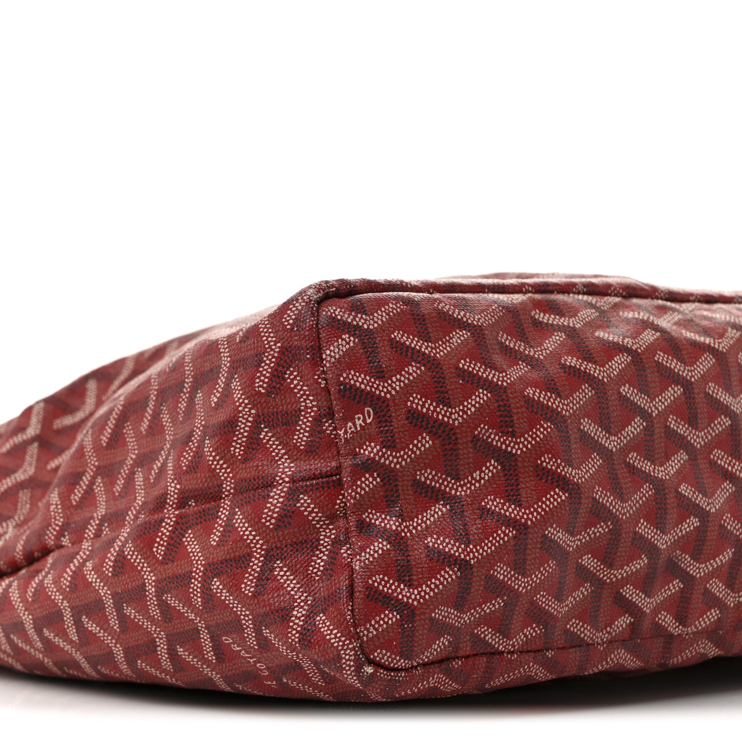 Goyard Goyardine Fidji Zip Hobo Red 9 of 19