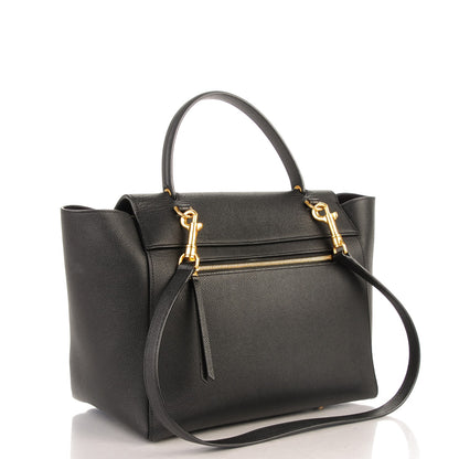 Celine Baby Grained Calfskin Mini Belt Bag Black 3 of 9