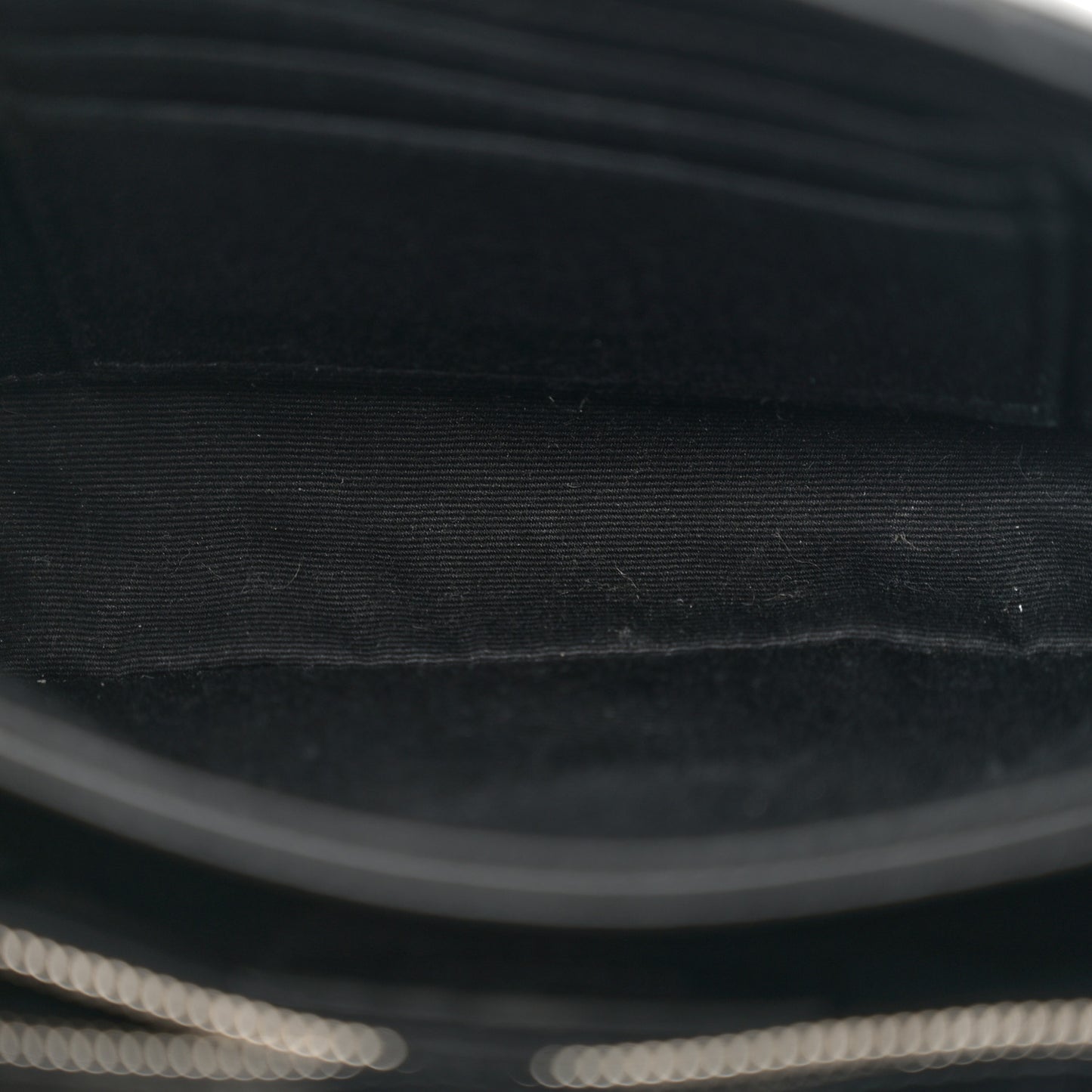 Calfskin Y Quilted Monogram Toy Loulou Crossbody Bag Black