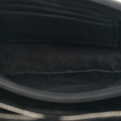 Saint Laurent Calfskin Y Quilted Monogram Toy Loulou Crossbody Bag Black 5 of 12