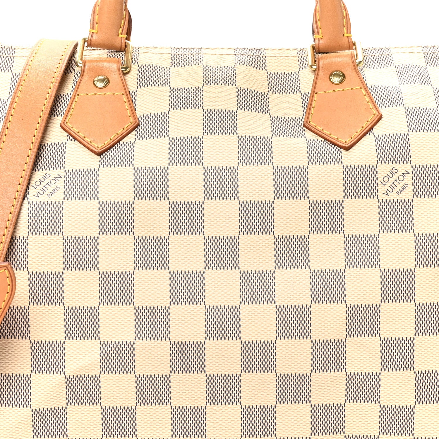Louis Vuitton Damier Azur Speedy Bandouliere 30 8 of 10