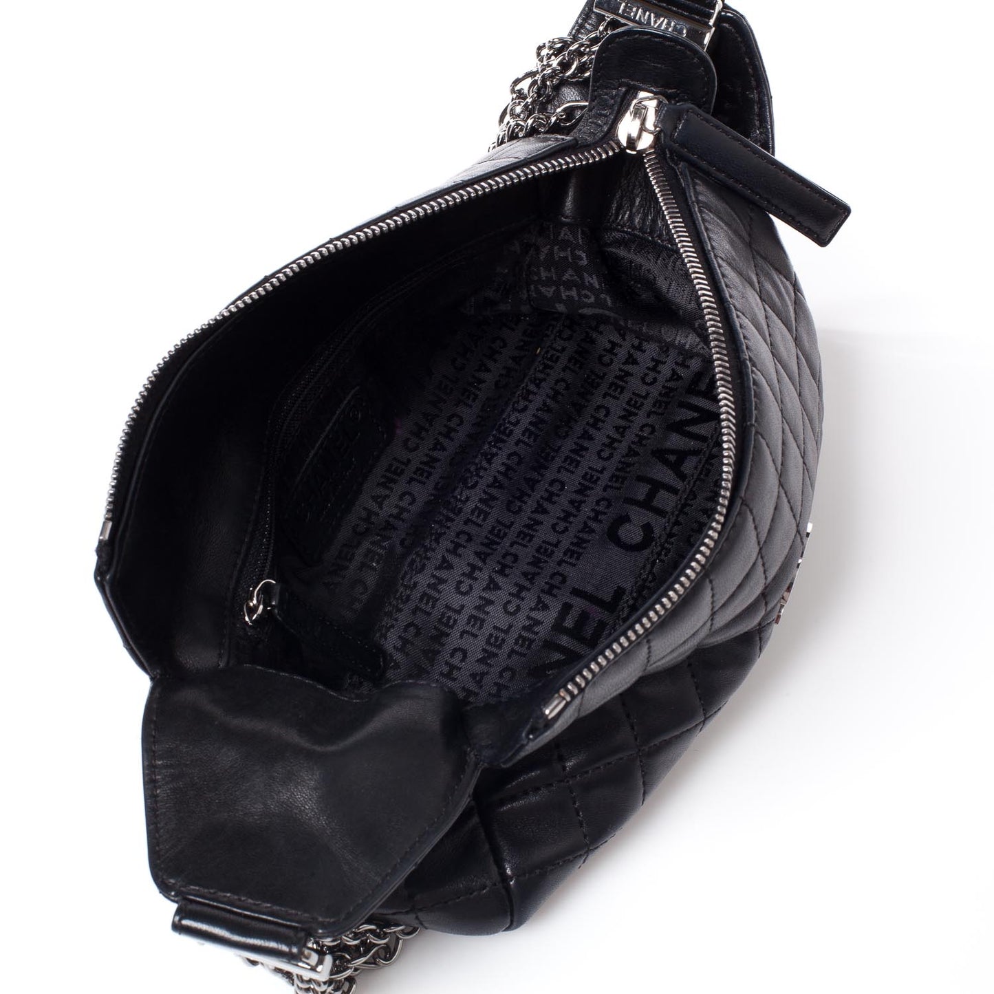 Lambskin Square Quilted Shoulder Bag