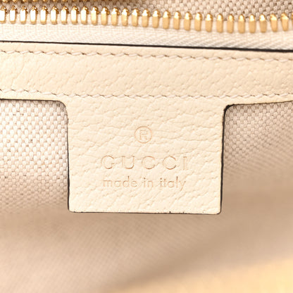 Gucci GG Supreme Monogram Flora Web Small Ophidia Day Backpack White 7 of 12