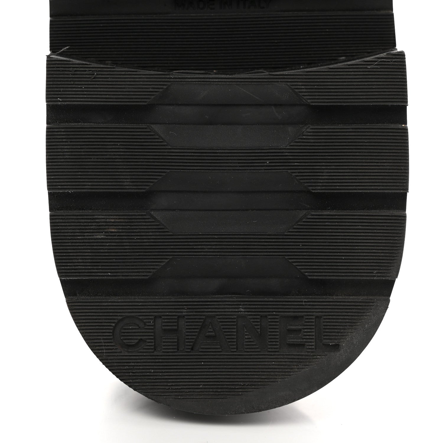 Chanel Shiny Lambskin Quilted Lace Up Combat Boots 37 Black 6 of 12