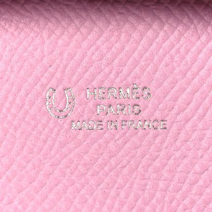Hermes Epsom Bastia Verso Coin Purse Capucine Mauve Sylvestre 6 of 9