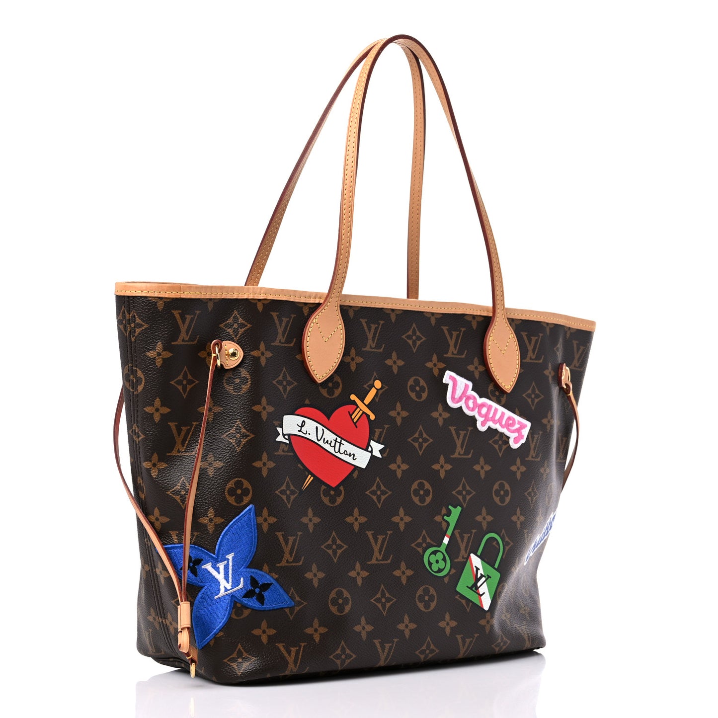 Monogram Travel Stickers Neverfull MM
