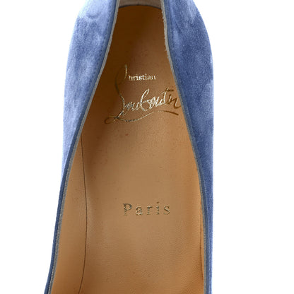 Christian Louboutin Veau Velours Pigalle Follies 100 Pumps 36.5 Jeans 7 of 7