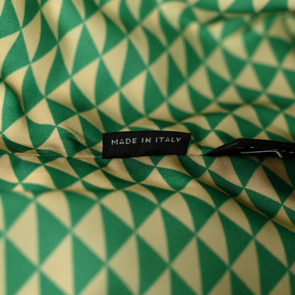 Prada Re-Nylon Saffiano Triangolo Symbole Shopping Tote Green 7 of 10