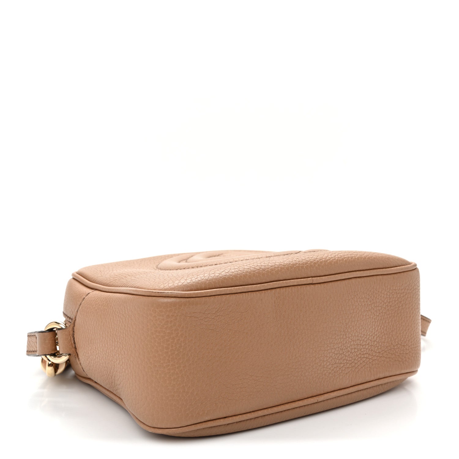 Gucci Pebbled Calfskin Small Soho Disco Bag Camelia 4 of 11