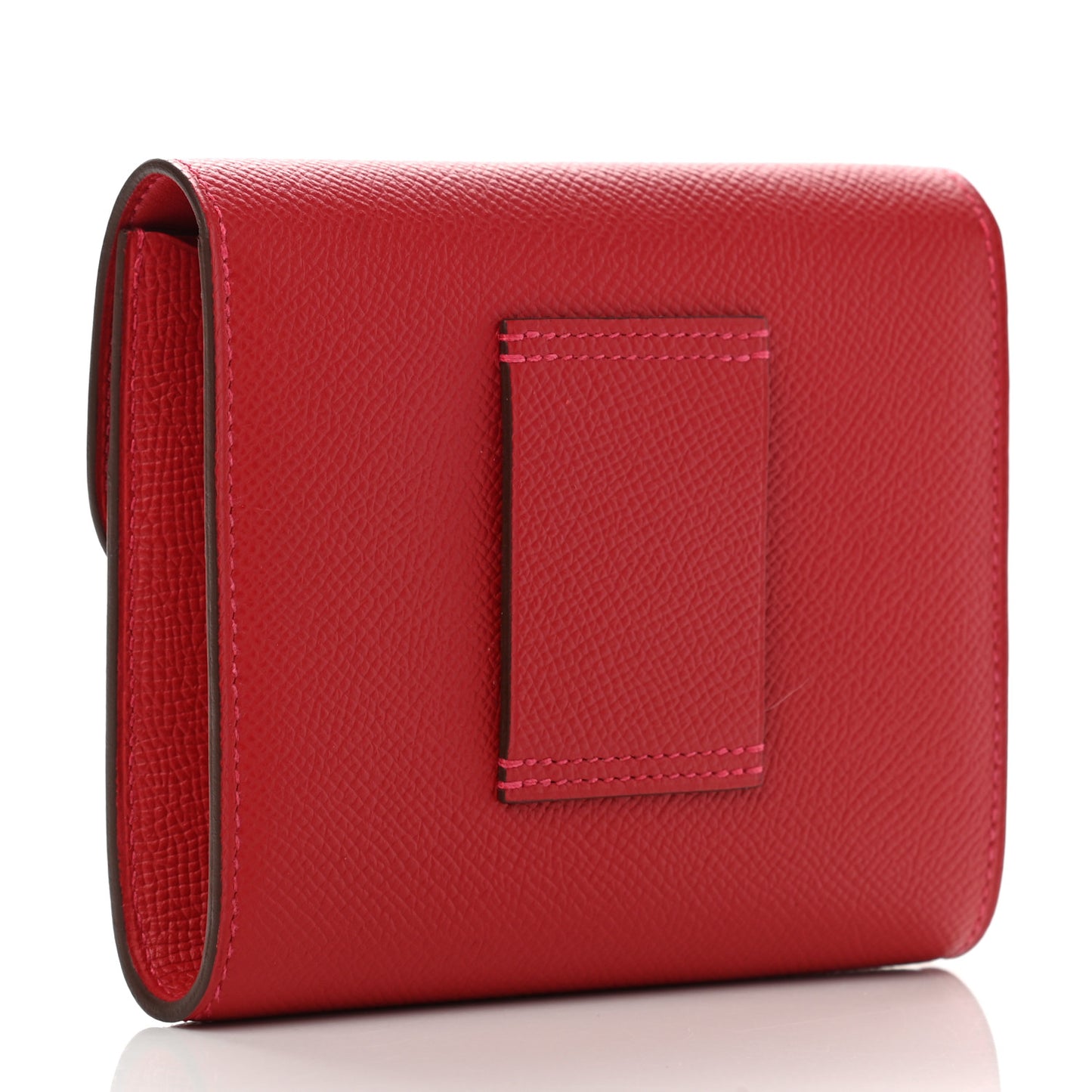Epsom Constance Compact Passant Wallet Rouge Casaque