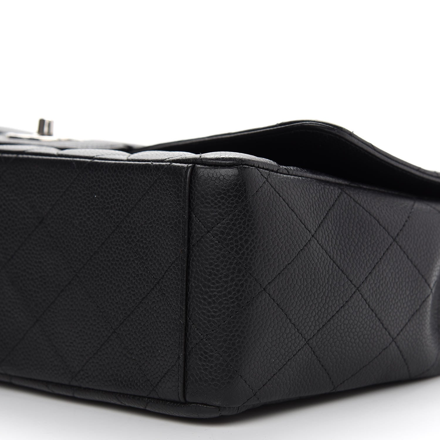 Chanel Caviar Quilted Maxi Single Flap Black 9 of 9