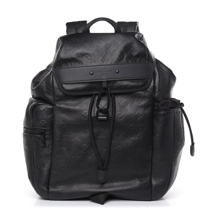 Louis Vuitton Calfskin Monogram Shadow Discovery Backpack Black 1 of 10