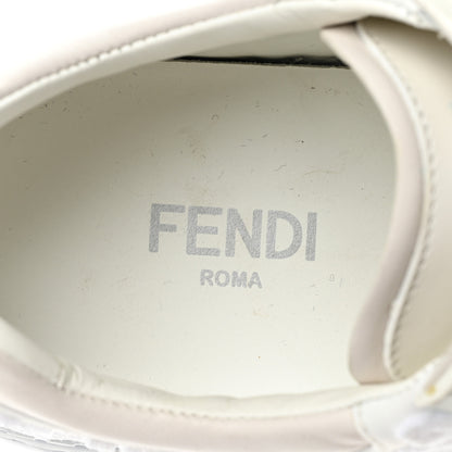 Fendi Velvet FF Calfskin Womens Fendi Force Low Top Sneakers 39 White 8 of 16