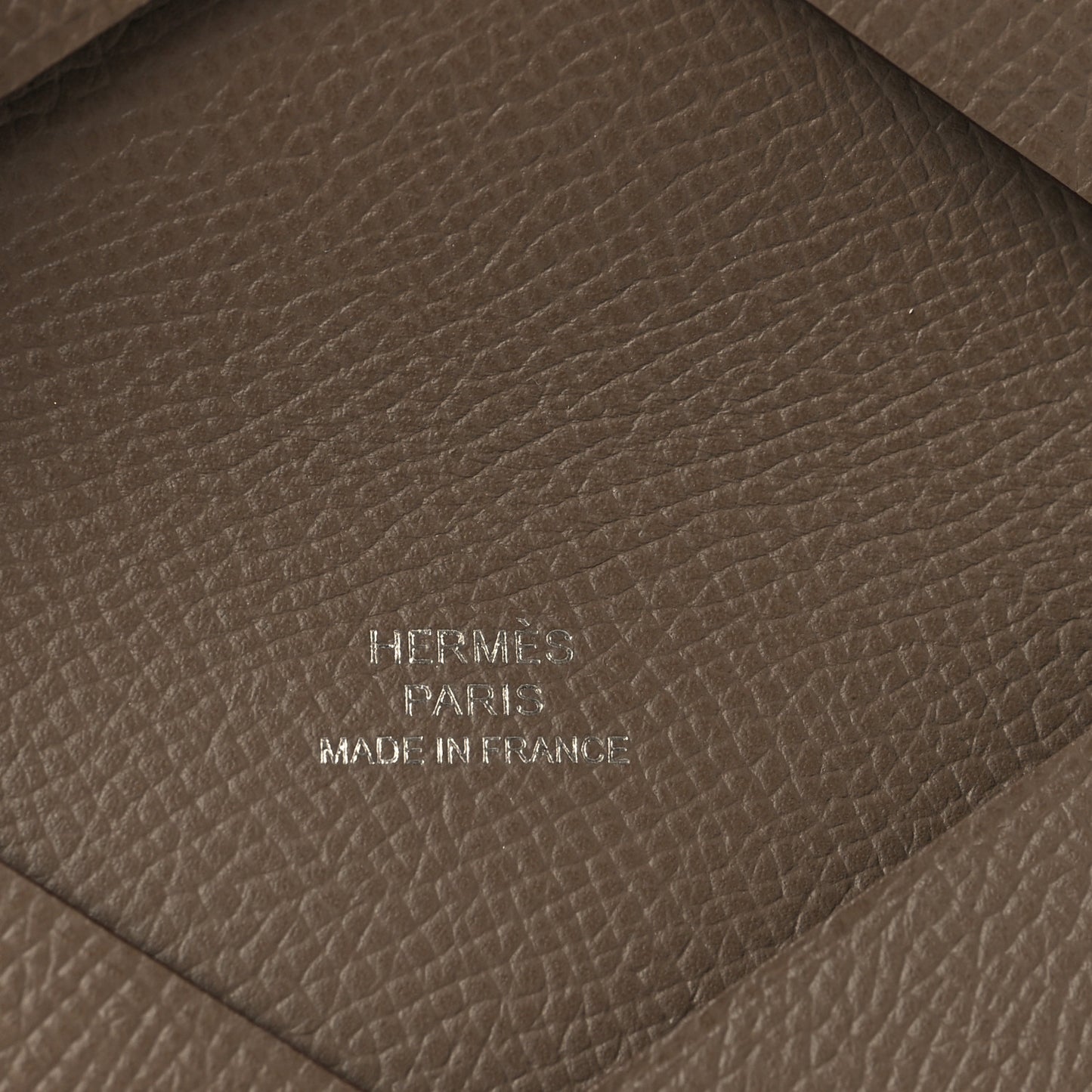 Epsom Calvi Card Case Etoupe