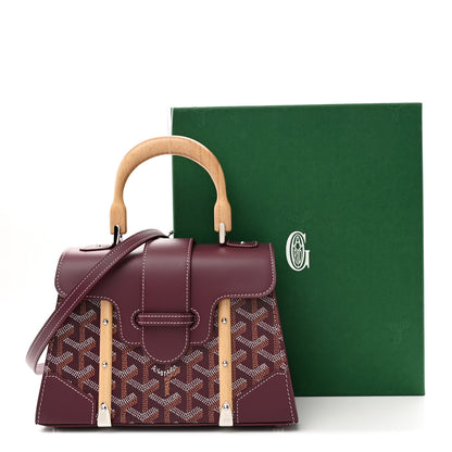 Goyard Goyardine Structure Mini Saigon Burgundy 10 of 10