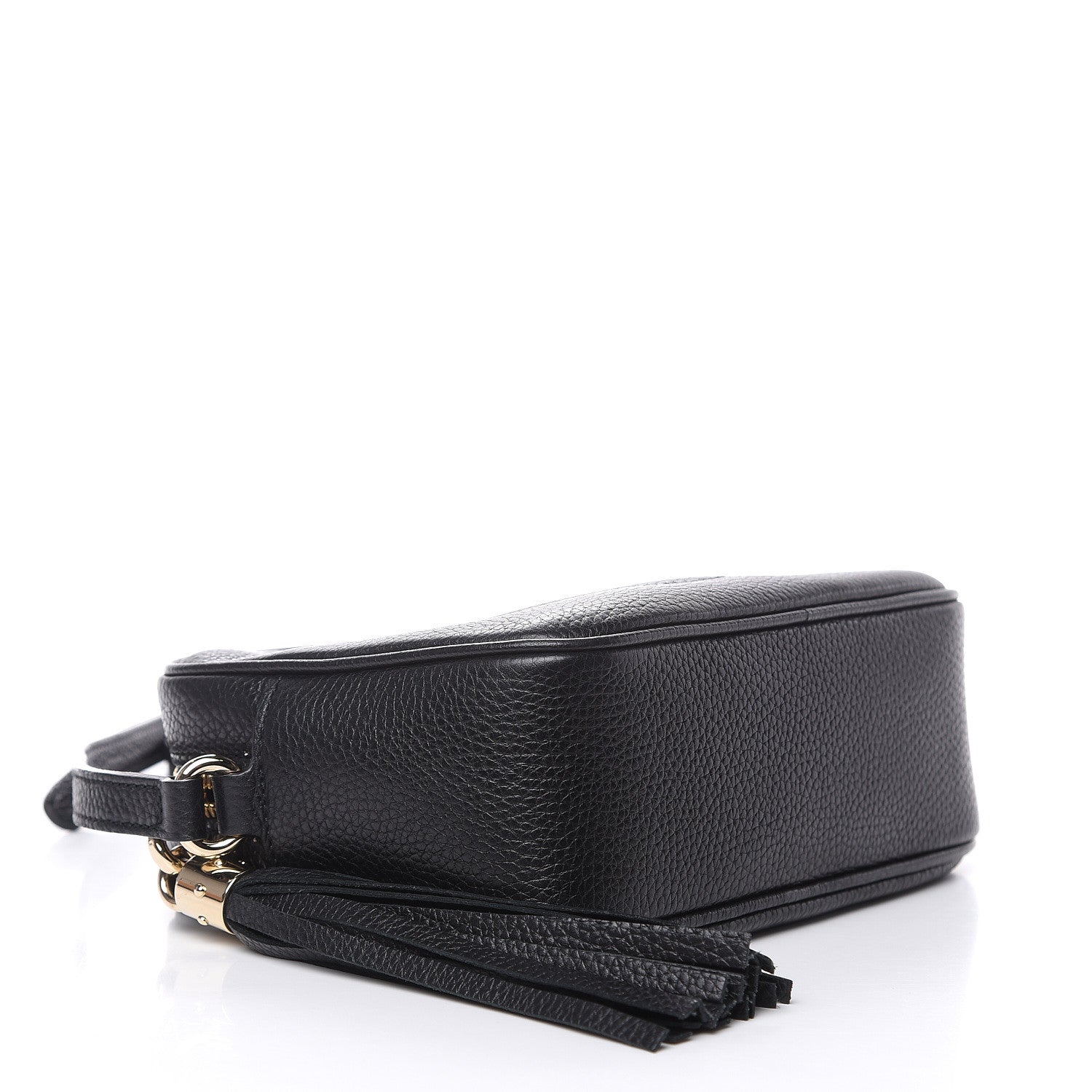 Gucci Pebbled Calfskin Small Soho Disco Bag Black 4 of 11
