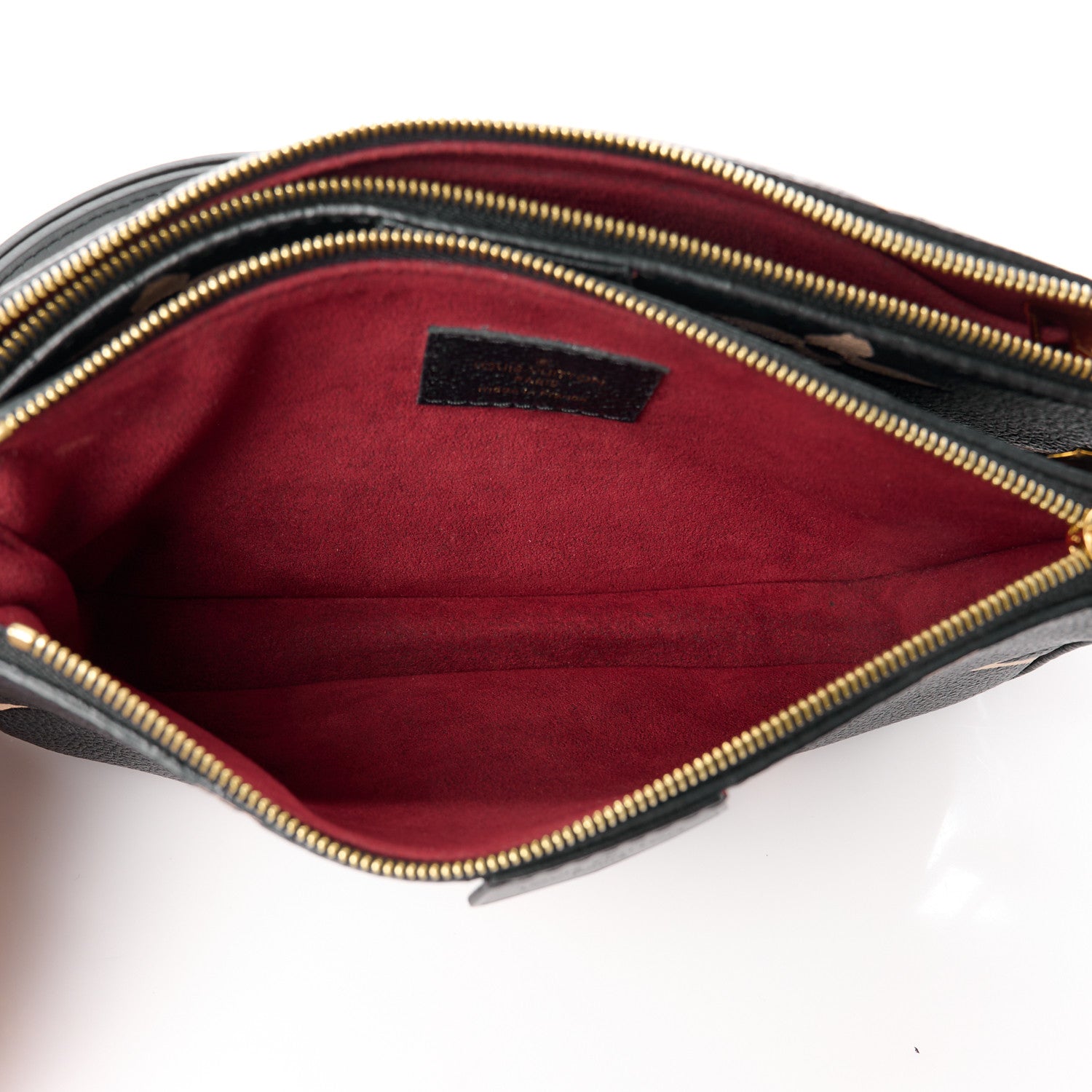 Louis Vuitton Empreinte Monogram Giant Multi Pochette Accessories Black Beige 6 of 14