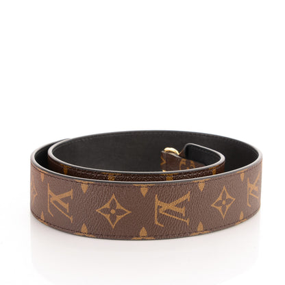 Louis Vuitton Monogram Bandouliere Shoulder Strap Black 3 of 4