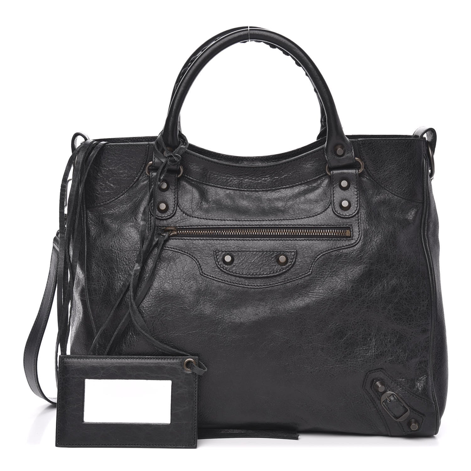 Balenciaga Agneau Classic Hardware Velo Black 1 of 11
