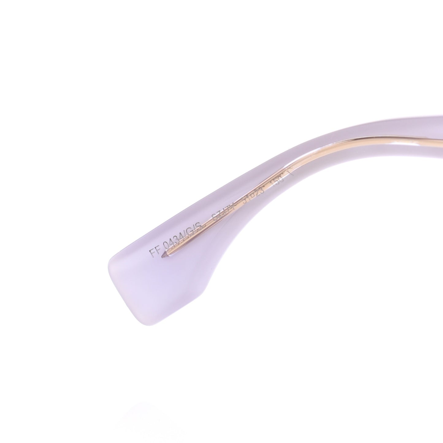 Acetate FF Sunglasses FF 0434/G/S White Gold