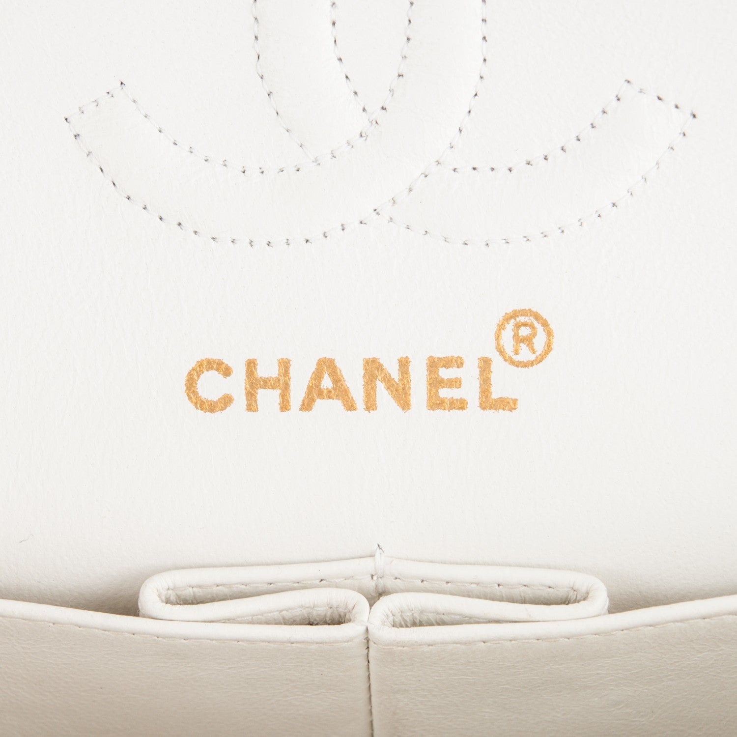 Chanel Lambskin Quilted Small Double Flap White 6 of 7