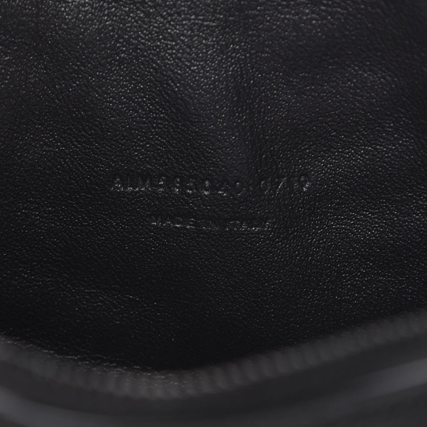 Grain De Poudre Matelasse Monogram Mini Lou Camera Bag Black