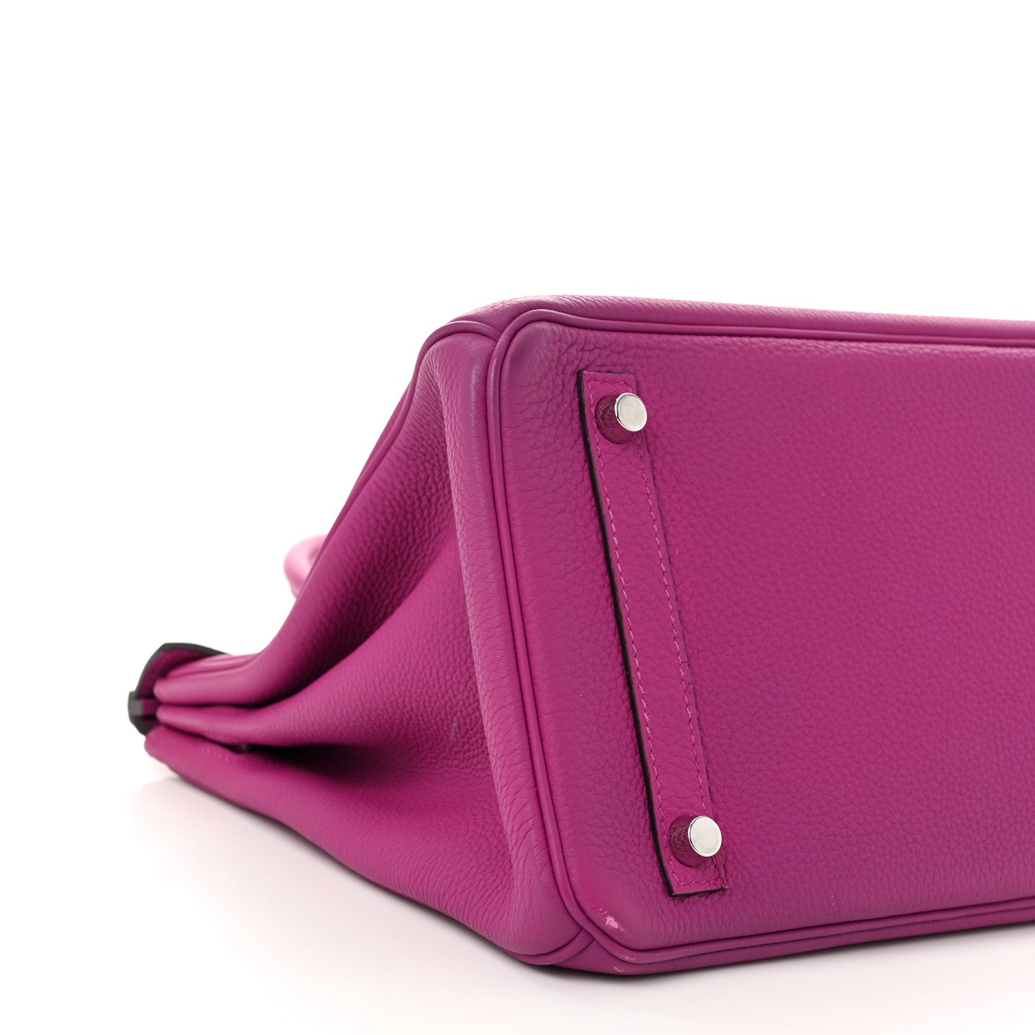 Hermes Togo Birkin 30 Rose Pourpre 9 of 12