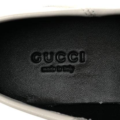 Gucci Calfskin Womens Jordaan Loafers 35.5 Mystic White 9 of 14