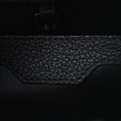 Louis Vuitton Taurillon Capucines BB Matte Black 6 of 14