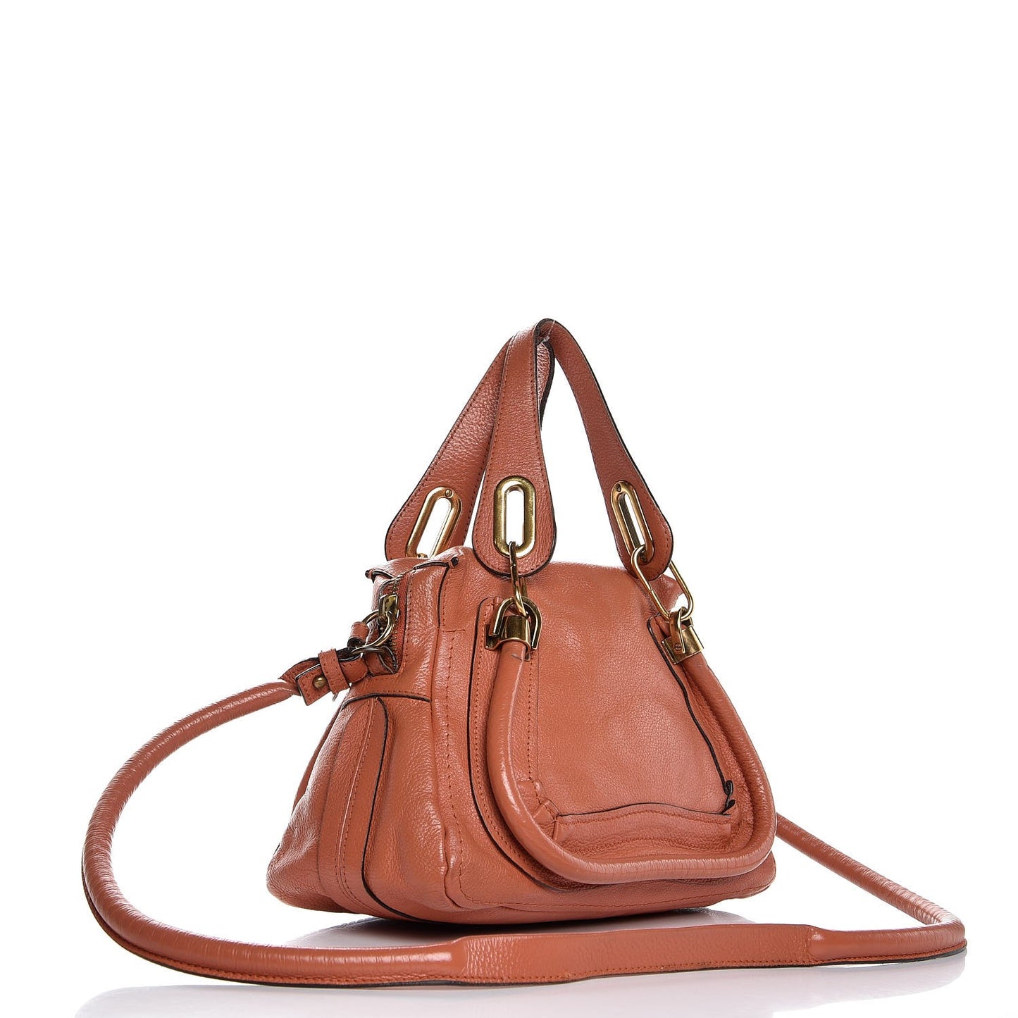 Calfskin Small Paraty Suntan