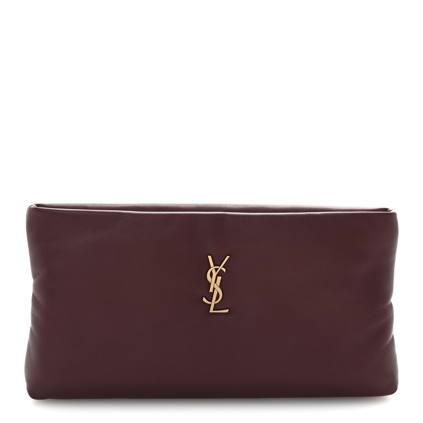 Lambskin Long Calypso Pouch Rouge Merlot