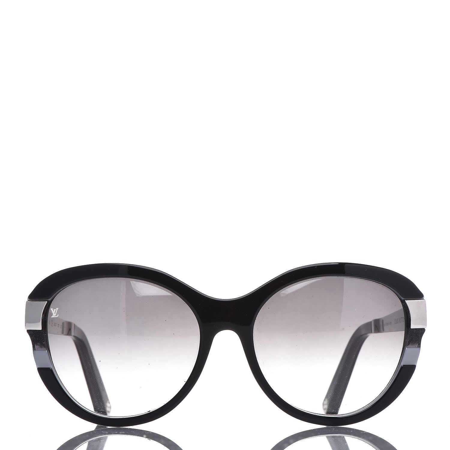 Louis Vuitton Acetate Petit Soupcon Cat Eye Sunglasses Z0489W Black 3 of 8