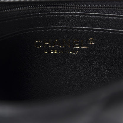 Chanel Lambskin Quilted Mini Square Flap Black 9 of 11