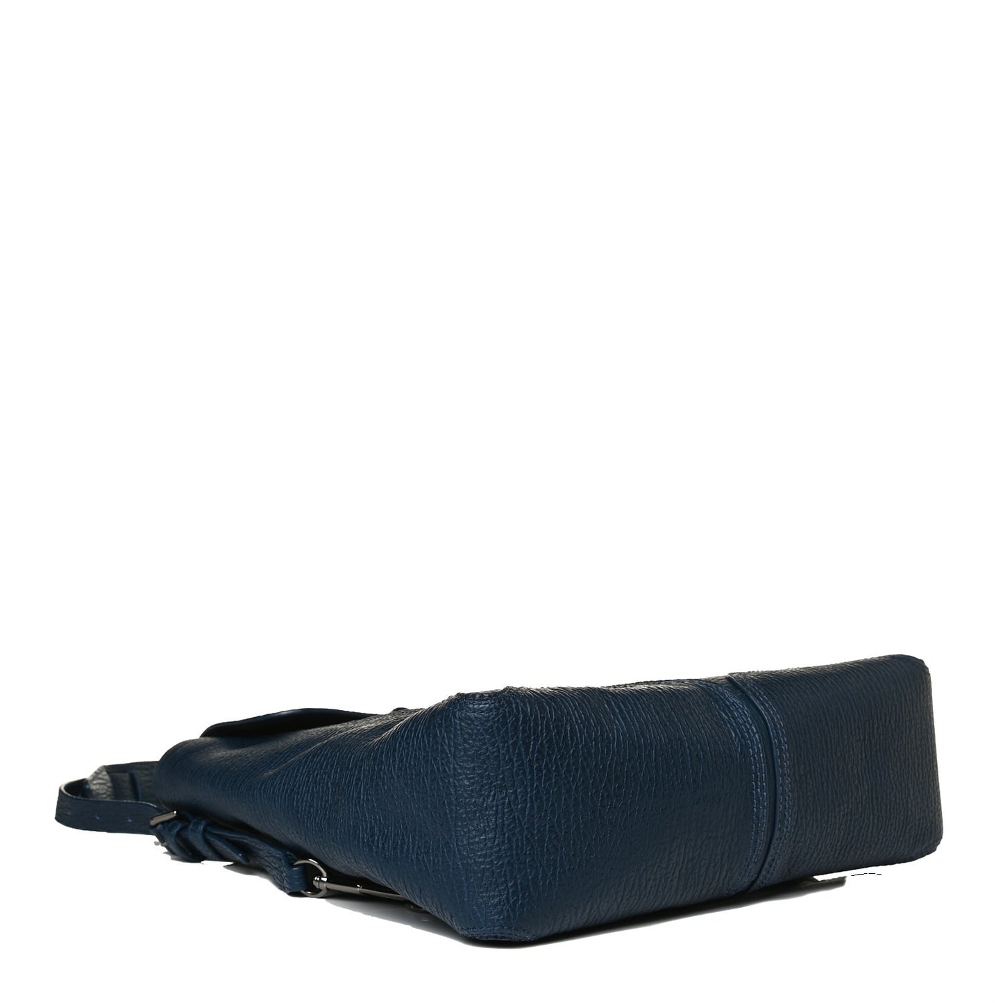 Textured Calfskin Pashli Backpack Navy