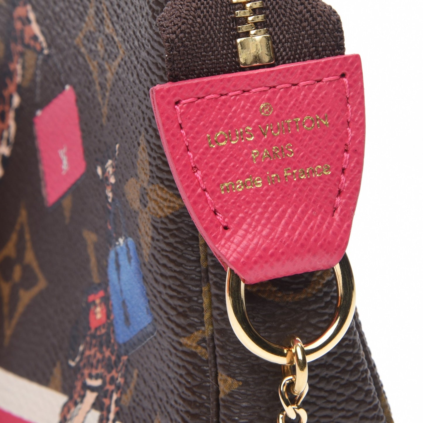 Monogram 2017 Christmas Animation Mini Pochette Accessories
