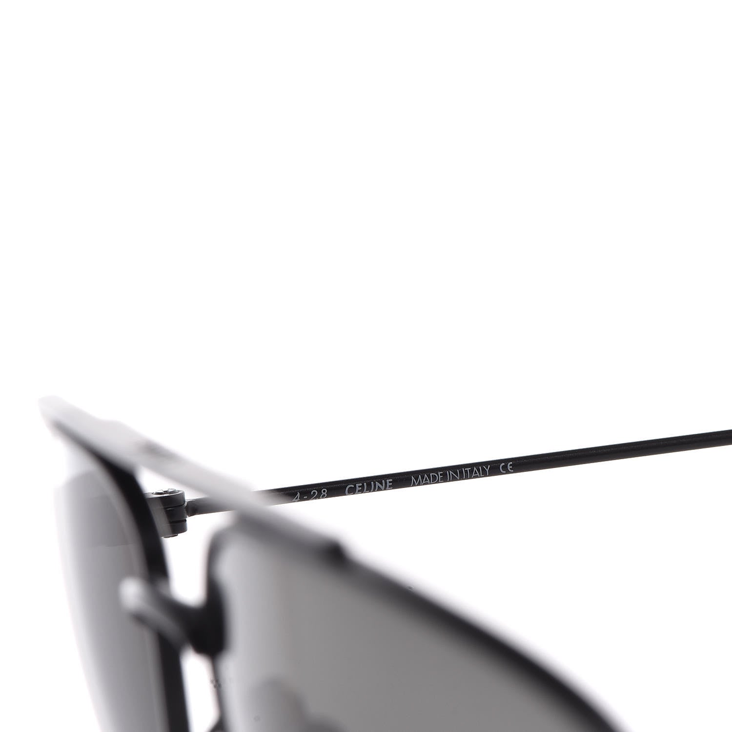 Celine Aviator Sunglasses CL40077U Black 5 of 8
