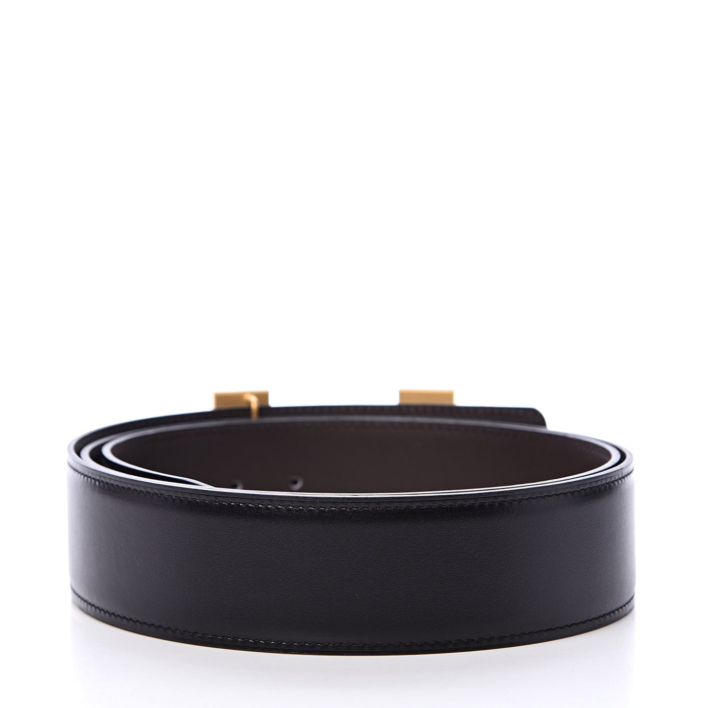 Box Chamonix 32mm H Belt 110 Black Chocolate