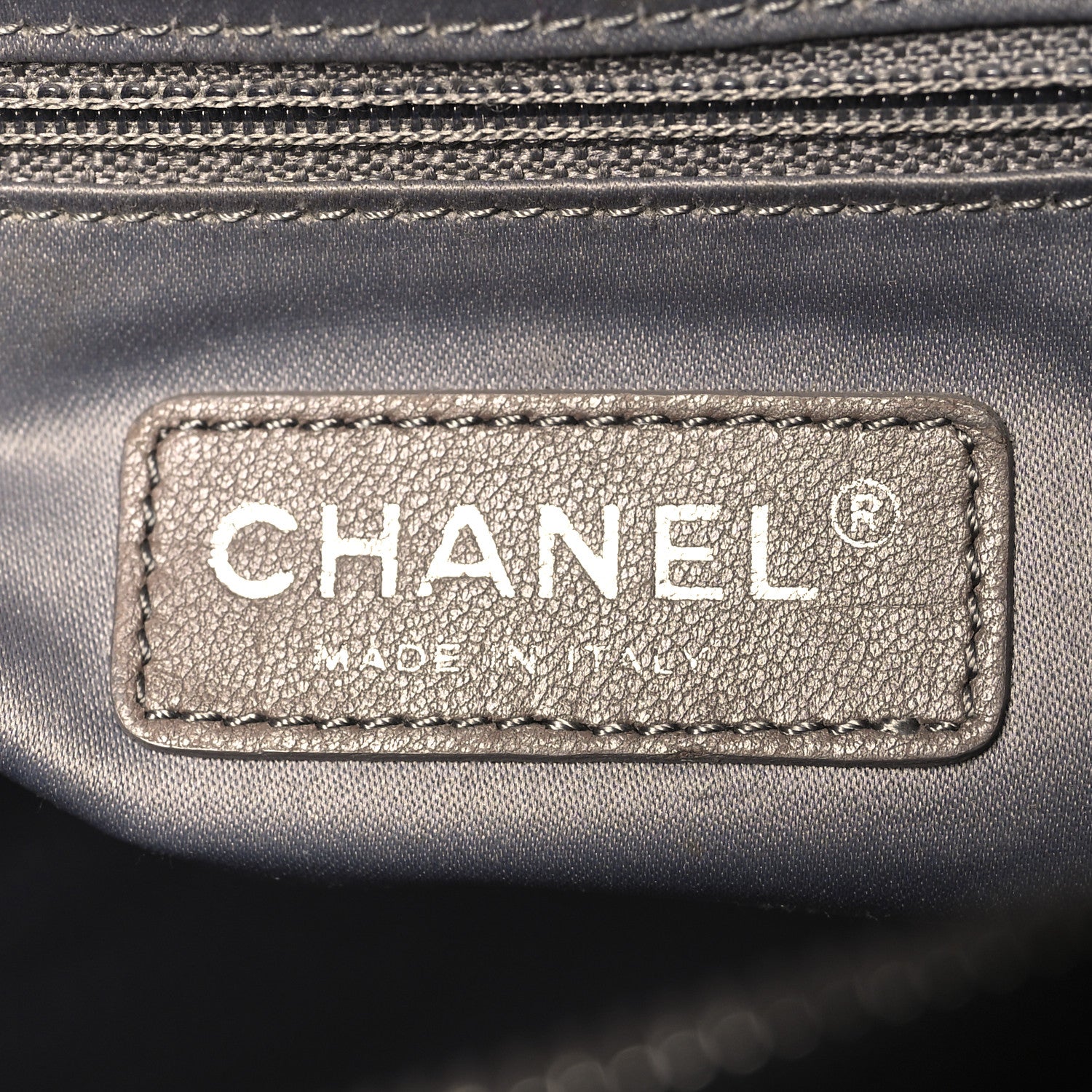 Chanel Caviar Quilted XL Grand Shopping Tote GST Black 7 of 11