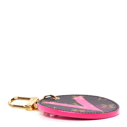Louis Vuitton Monogram Illustre V Bag Charm Key Ring Grenade 3 of 9