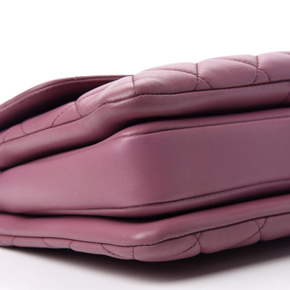 Chanel Lambskin Quilted Small Trendy CC Dual Handle Flap Bag Purple 7 of 13