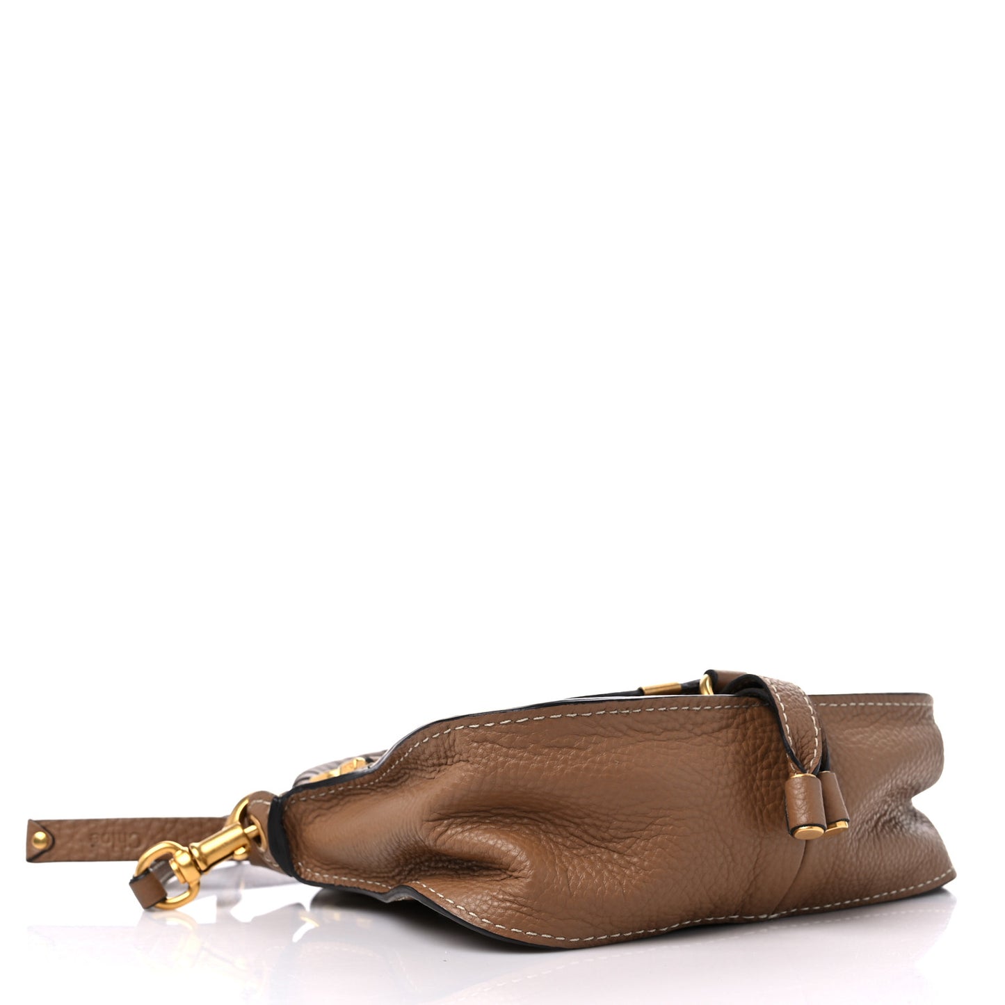Calfskin Mini Marcie Satchel Nut