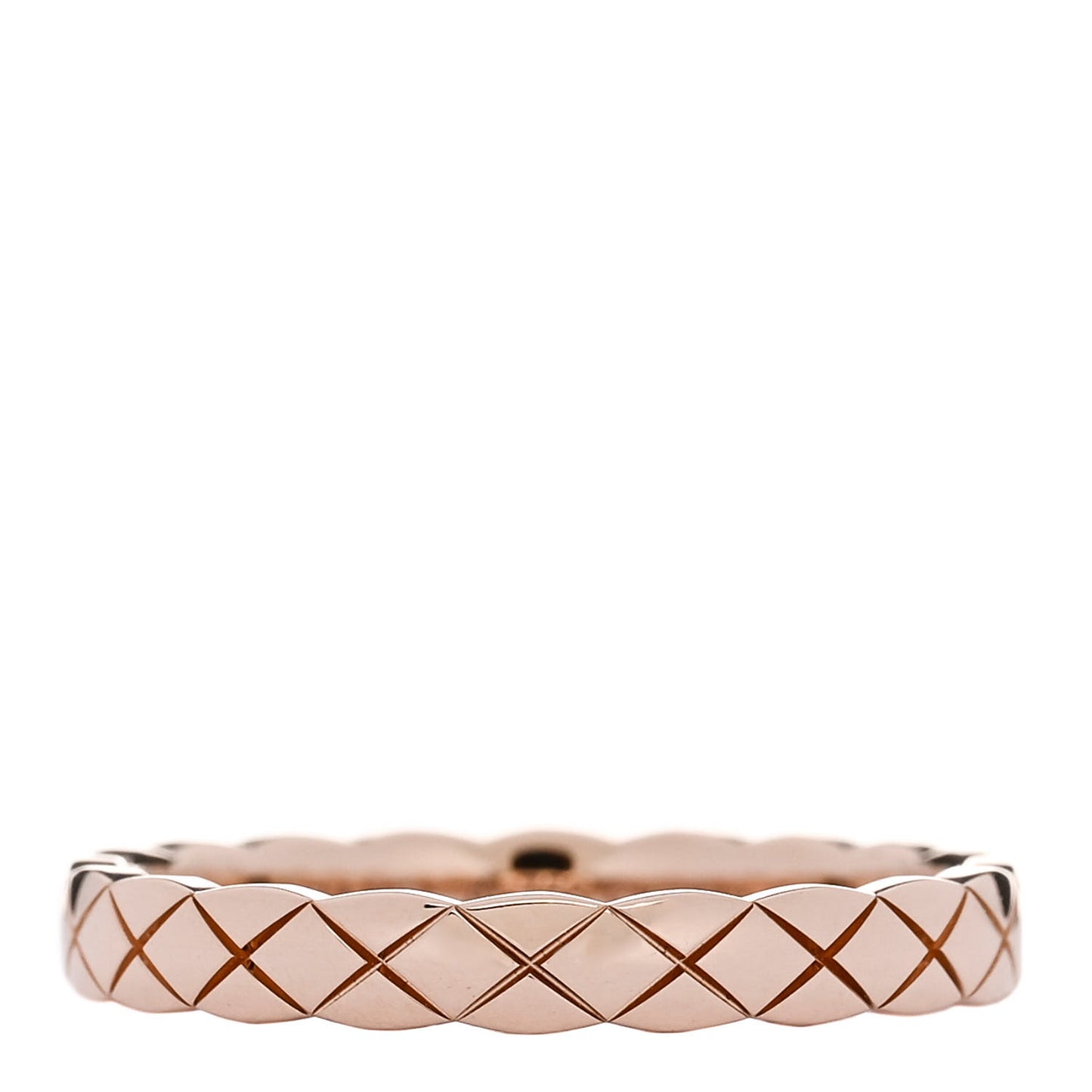 18K Beige Gold Mini Coco Crush Ring 60 9