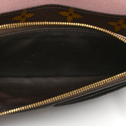 Louis Vuitton Monogram Emilie Wallet Rose Ballerine 5 of 12
