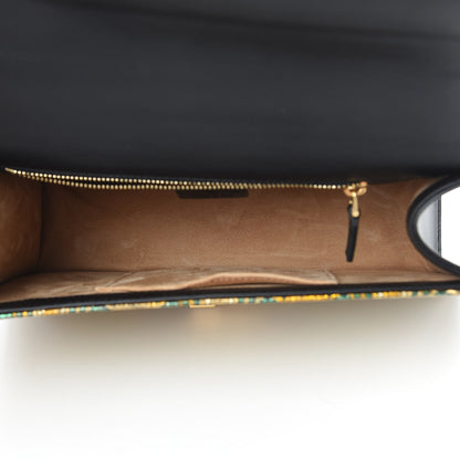 Gucci Iridescent Brocade Small Sylvie Shoulder Bag Gold 5 of 10