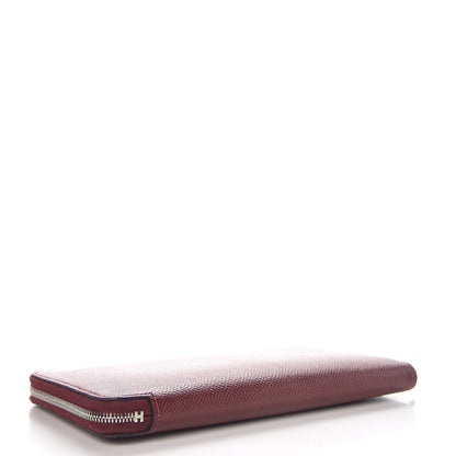 Hermes Epsom Silk'In Wallet Bordeaux 4 of 7