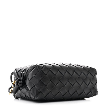 Bottega Veneta Nappa Intrecciato Mini Loop Camera Bag Black 4 of 9
