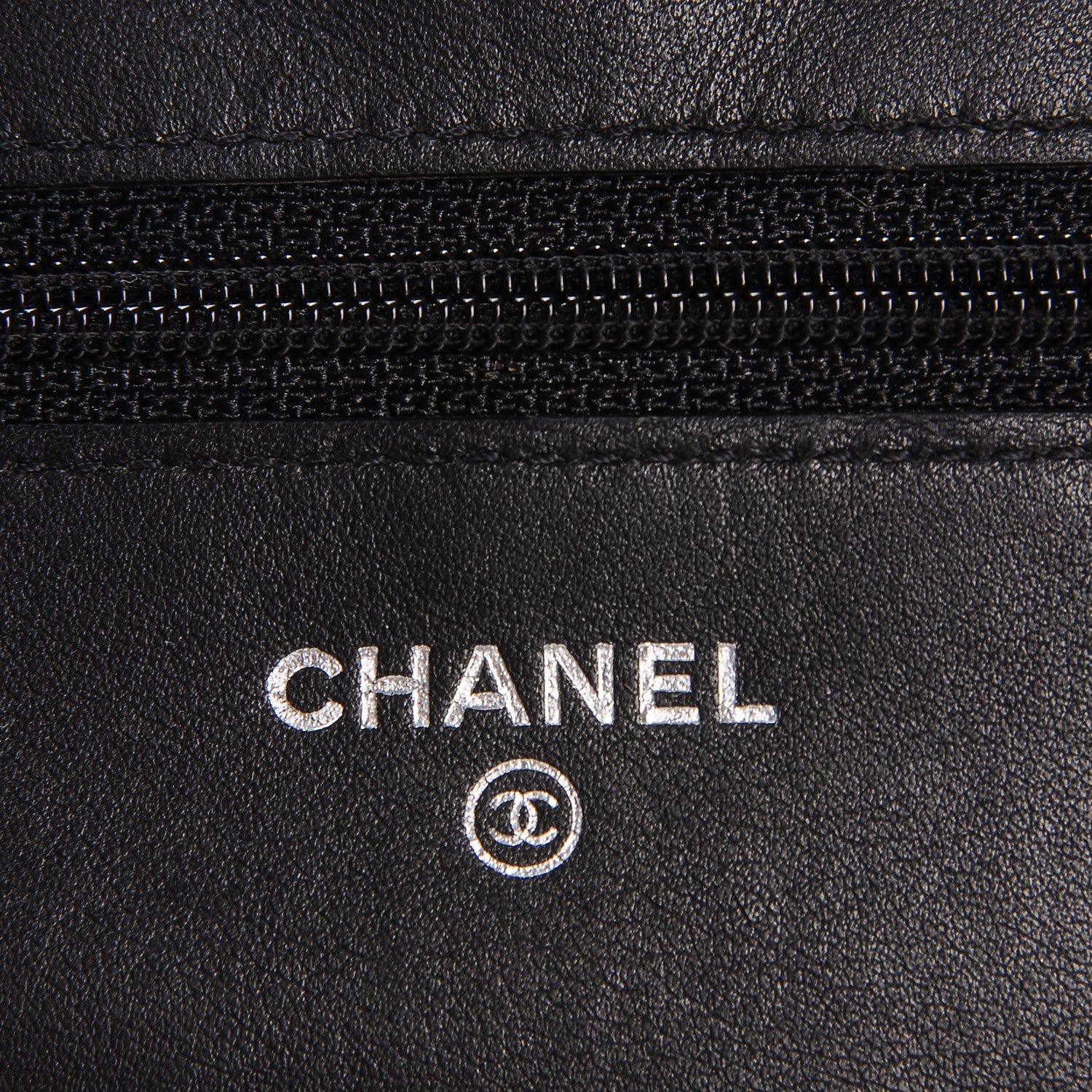 Chanel Aged Calfskin Reissue Wallet On Chain WOC Black 6 of 7