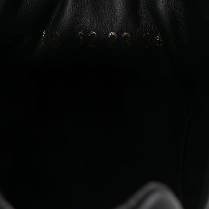 Christian Dior Calfskin Suede Logo Sneakers 36.5 Black 9 of 9