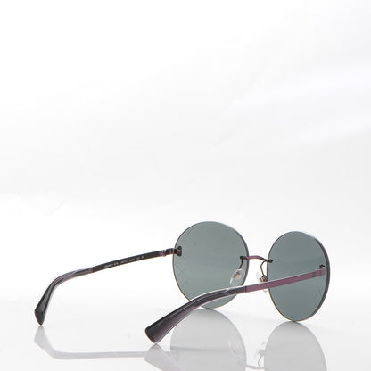 Chanel Metal Rimless Round Sunglasses 4216 Bordeaux 4 of 10